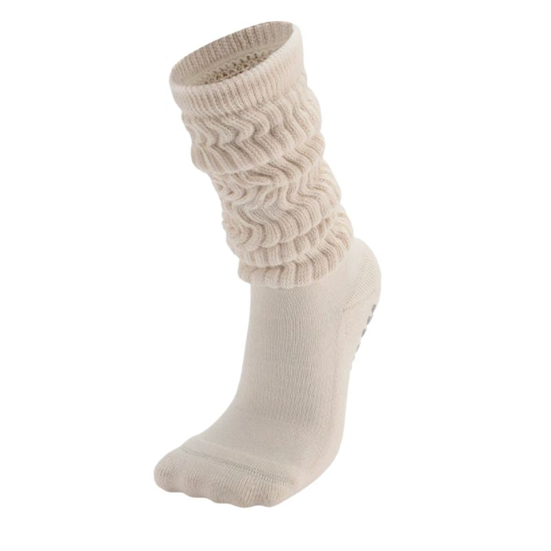Solid Toe Sand Leg Grip Socks