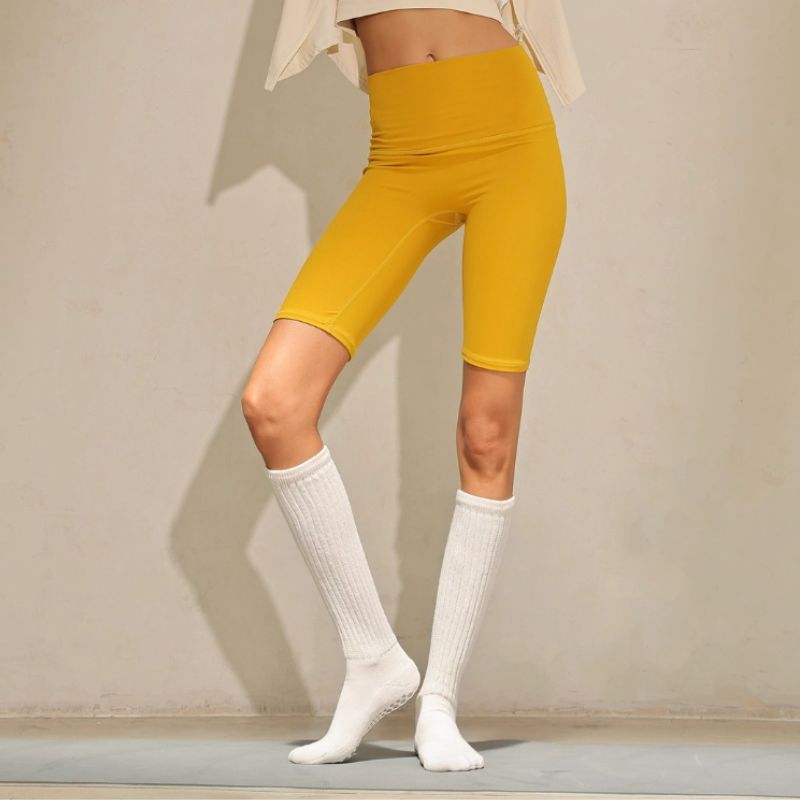 Solid Toe Sand Leg Grip Socks