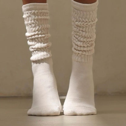 Solid Toe Sand Leg Grip Socks