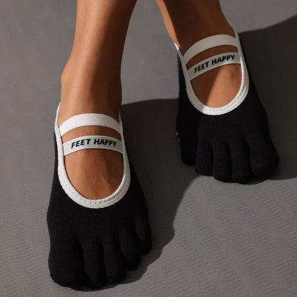 Full Toe Essen Grip Socks black 4