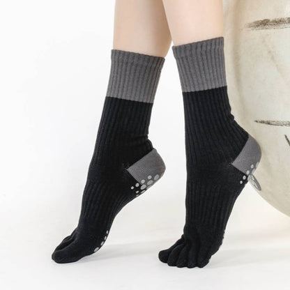 Full Toe Nora Grip Socks red pilasole 4