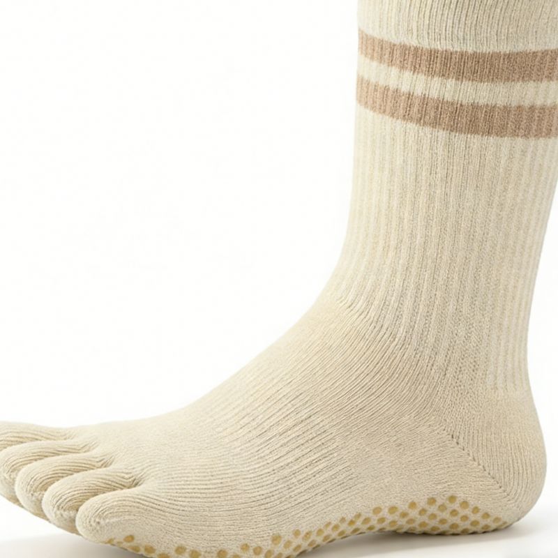 Full Toe Oat Grip Socks pilasole 2