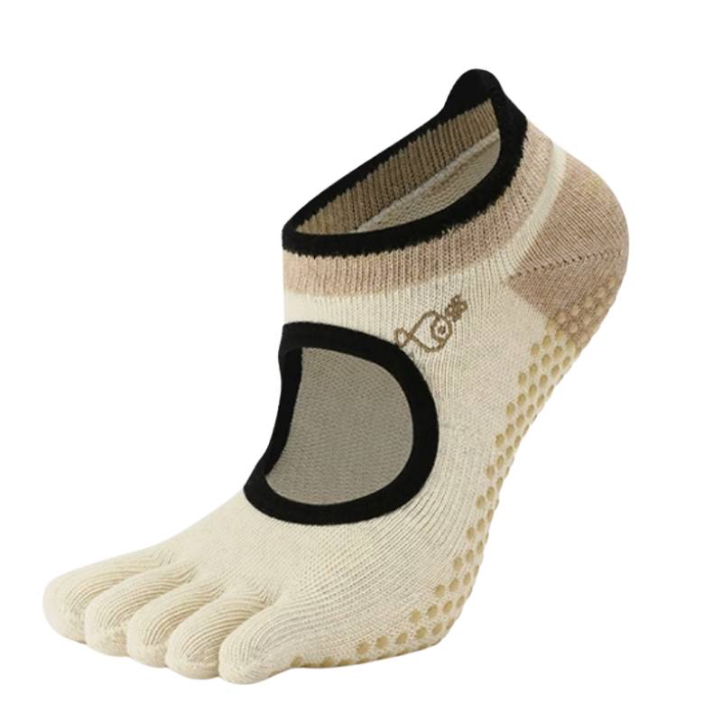 Full Toe Oat Low Rise Grip Socks
