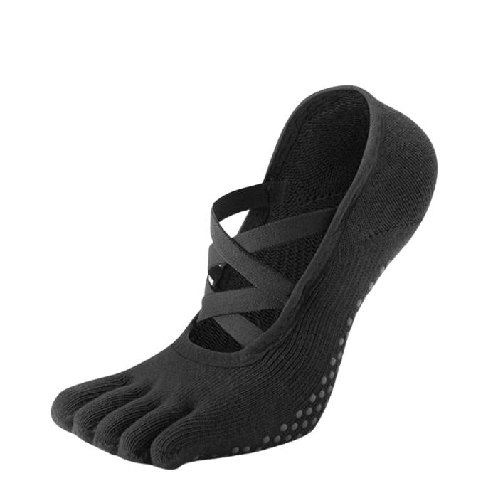 Full Toe Silva Grip Socks pilasole black 2