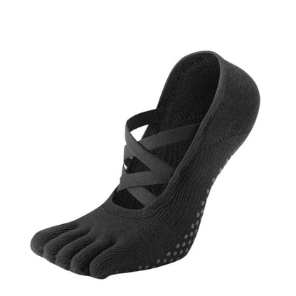 Full Toe Silva Grip Socks pilasole black 2