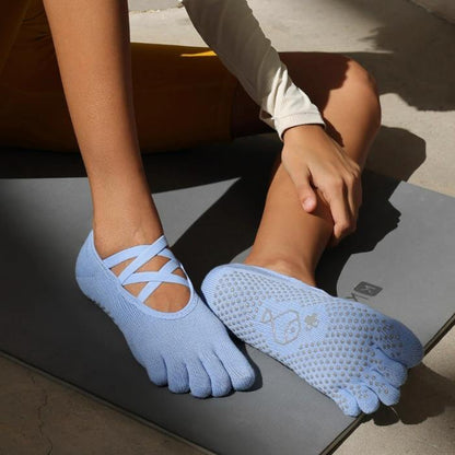 Full Toe Silva Grip Socks pilasole blue