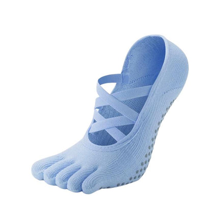 Full Toe Silva Grip Socks pilasole blue 3