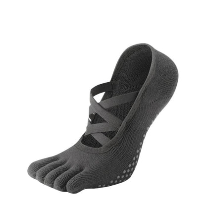 Full Toe Silva Grip Socks pilasole gray 3