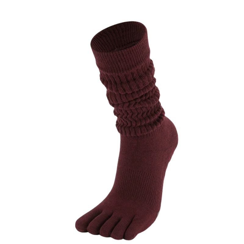 Full Toe Verta  Grip Socks-red