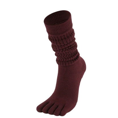 Full Toe Verta  Grip Socks-red