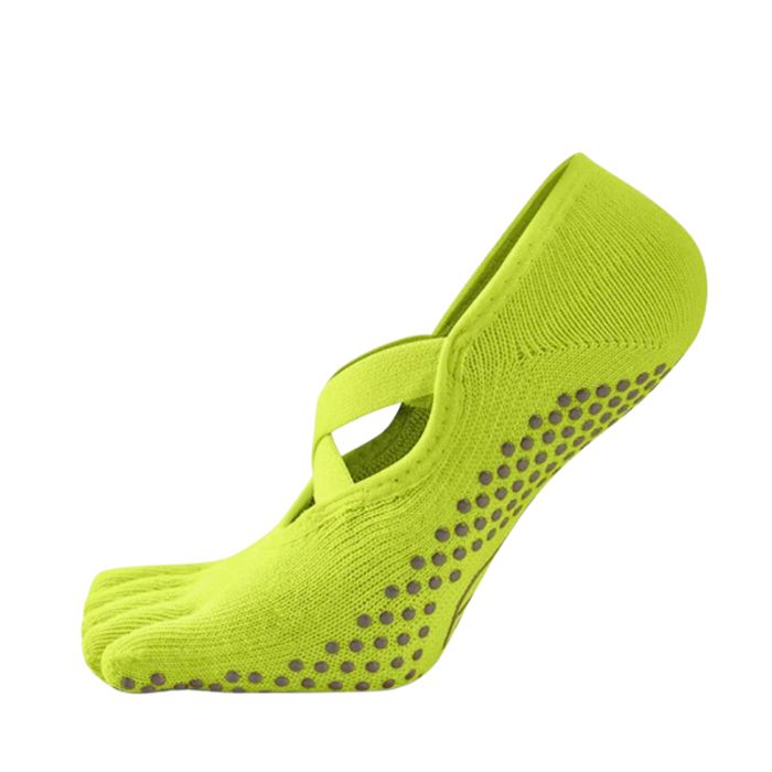 grip socks pilates-green